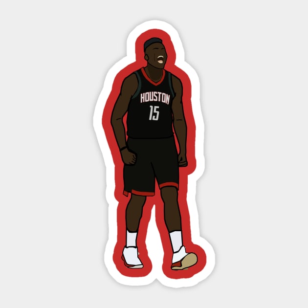 Clint Capela - NBA Houston Rockets Sticker by xavierjfong